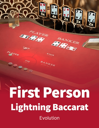 First Person Lightning Baccarat